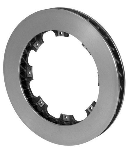 [WIL-160-2898] Wilwood 1.25 X 11 3/4" Rotor Curved Vein Right 8 on 7" for Wide Five Hub (2898)
