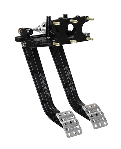[WIL-340-15074] Wilwood Adjustable Trubar Dual Pedals..Brake/Clutch - Reverse Swing Mount 6.25:1