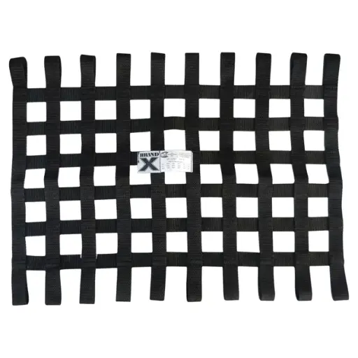 [196-80] Window Net 18x24 SFI Certified, BLACK