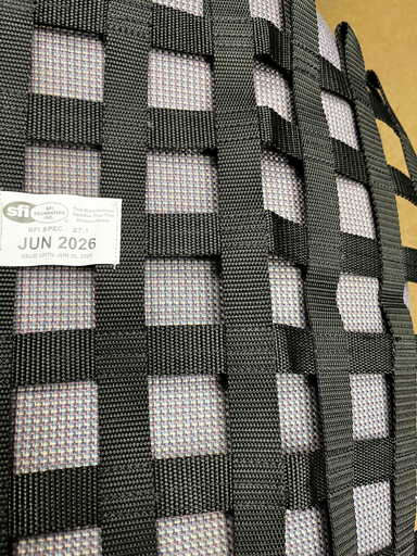 [069-155] Window Net Black 18x24 SFI Certified