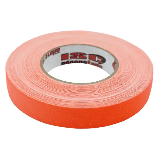 [ISC-RT82101NDF] Neon Orange Gaffers Tape 1" x 150'
