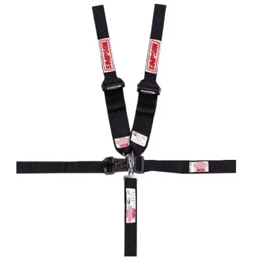 [SIM-SB5LDL522BA] Simpson - 5 Point Platinum Plus Seat Belt w/ 2" Shoulder Belts 16.5 SFI