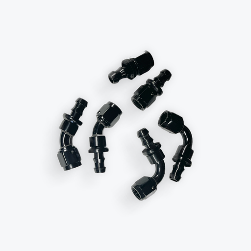 [916-6091] Ultimate -6AN Push-Fit Hose End Fittings Kit: Quality and Savings Combined