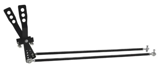 [533-1960] 2 LEVER SHIFTER WITH 2- 24" RODS