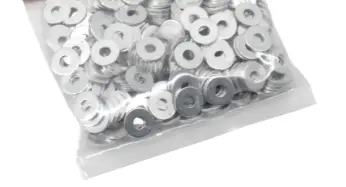 [128-WS4] 1/8" Steel Backup Washers, 250 per Bag