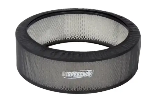 [910-11073] 14" x 3" Air Filter Prefilter Cover Black Polyspun (Universal Fit)