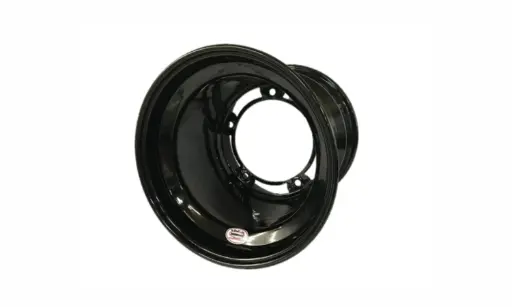 Asphalt Ultralight Series 15" x 15"- Wide 5 Steel Racing Wheel- Black