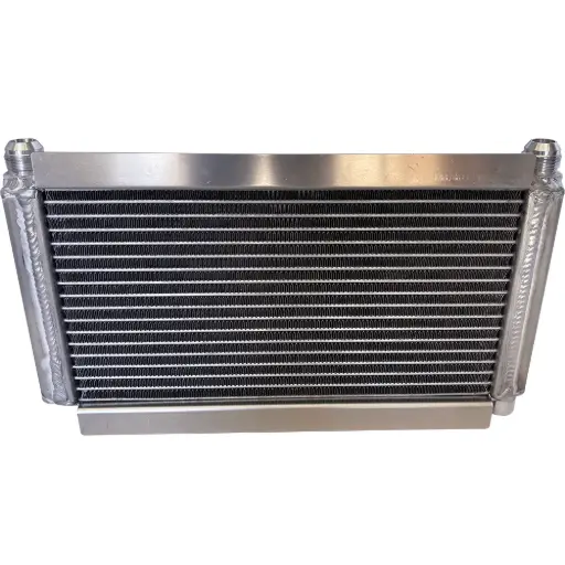 [BSC-500-30405] Northeast Modified Lightweight Oil Cooler, 13 Row, 15.5" x 9" With 1" Flanges