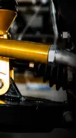 7/8" 156 WALL Aluminum Radius Rod, 5/8-18 RH/LH Threaded, Gold Anodized – Multiple Lengths