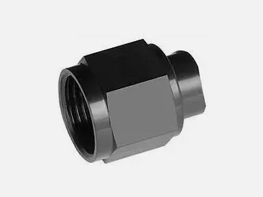 [LIN-92910B] AN Fitting -10  Cap, (Black)