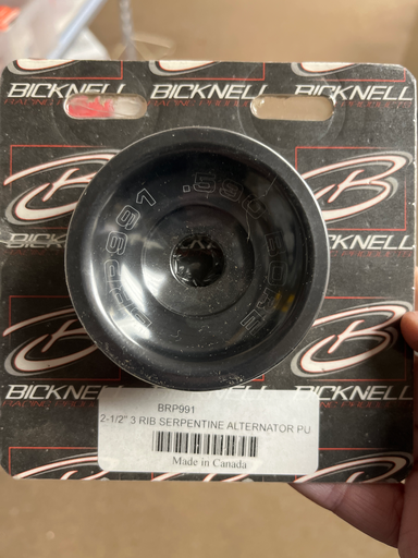 [BRP-991] Alternator Pulley 2-1/2" Serpintine