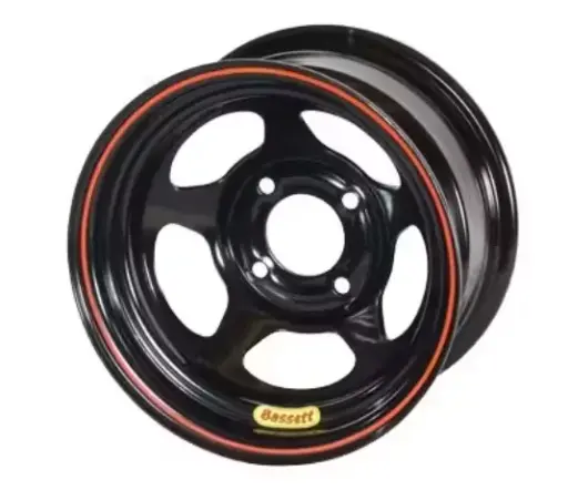 [BAS-37SP35] Bassett 13 x 7 Wheel 4 on 4-1/4 Bolt Pattern 3-1/2 Backspace